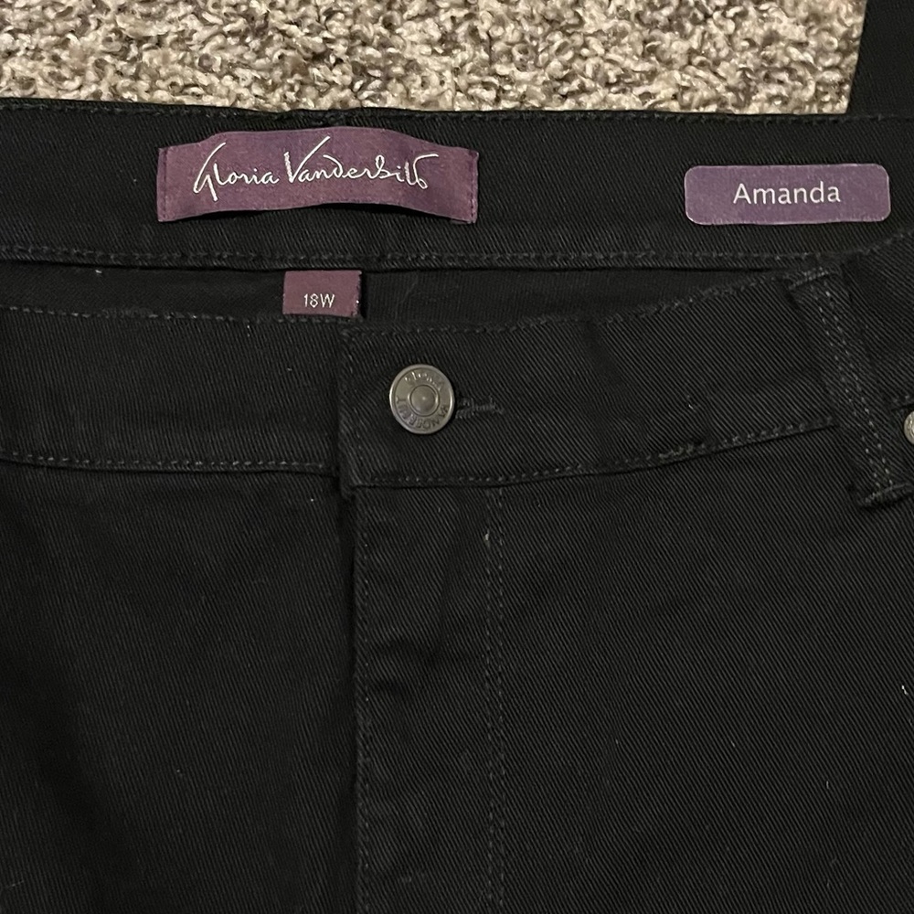 Blk Jeans Gloria Vanderbilt Amanda